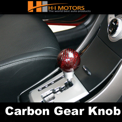 [ Elantra 2010~ ï¼ˆAvante MD) auto parts ] Carbon gear knob